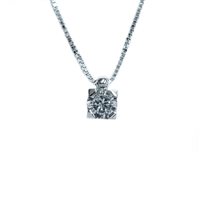 Halskette Dame in Weißgold Diamante CLN1051.04